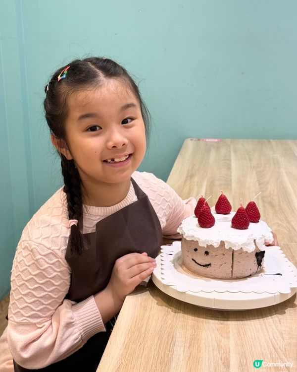 成功感滿滿💗🎂親子烘焙挑戰成功！