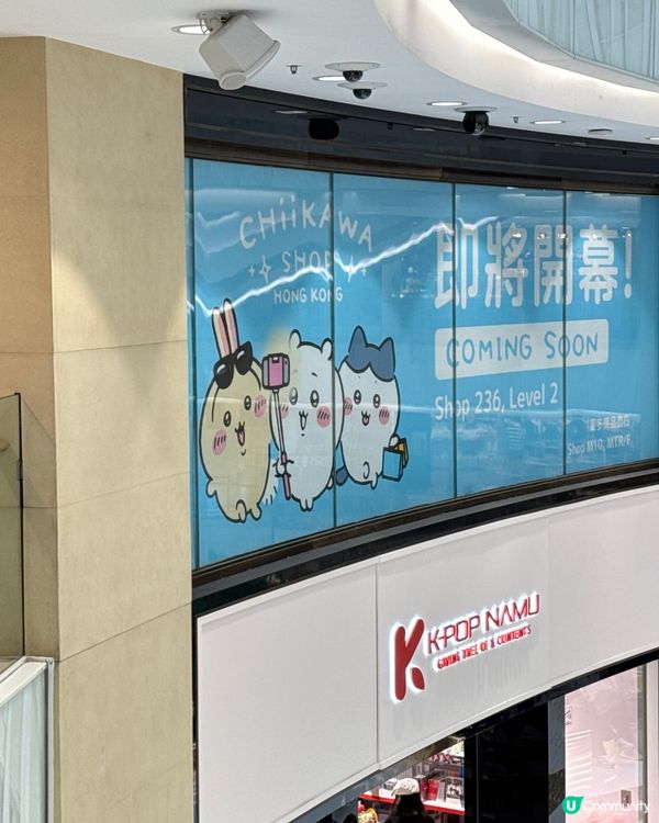 香港chiikawa終於登陸香港！