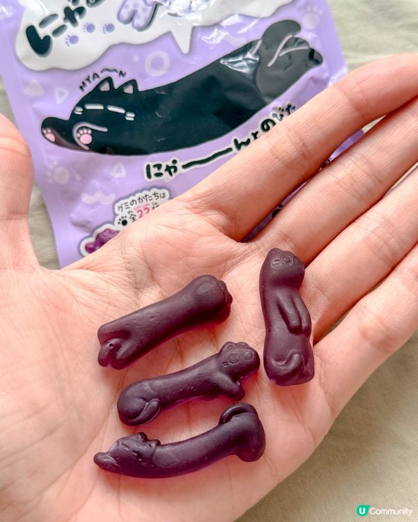 零食分享｜可愛到超治癒的貓咪軟糖