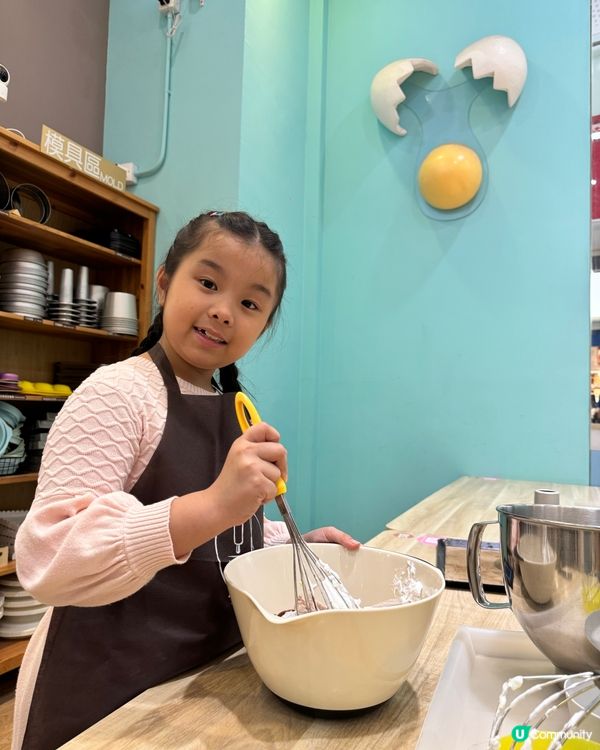 成功感滿滿💗🎂親子烘焙挑戰成功！