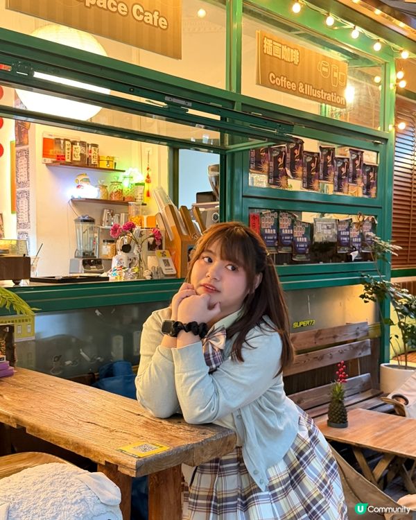老小區尋寶！插畫師深圳Cafe☕️😍