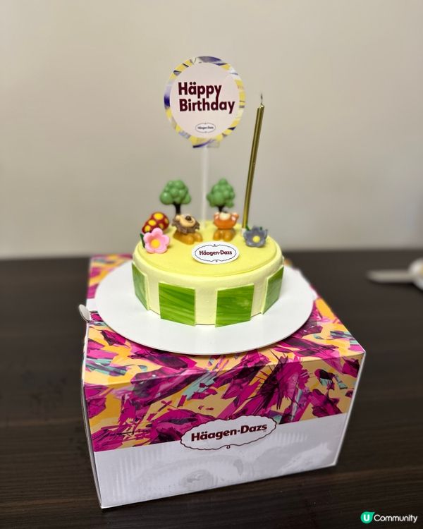 哈根達斯雪糕蛋糕～森林派對