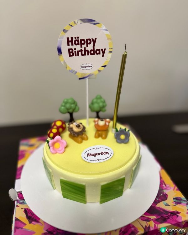 哈根達斯雪糕蛋糕～森林派對