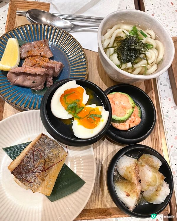 正！日本小碟set, 加$8任添烏冬🥢😋