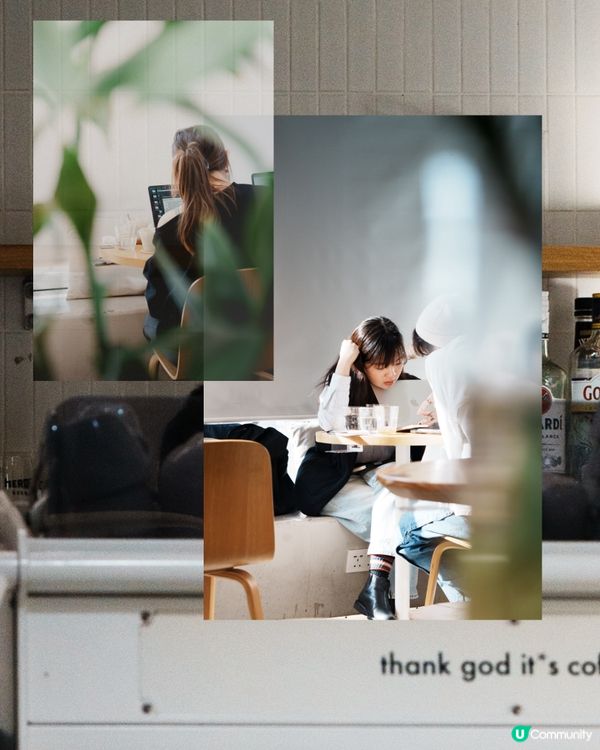 西環. 極簡純白風格.工作友善Cafe TGIF