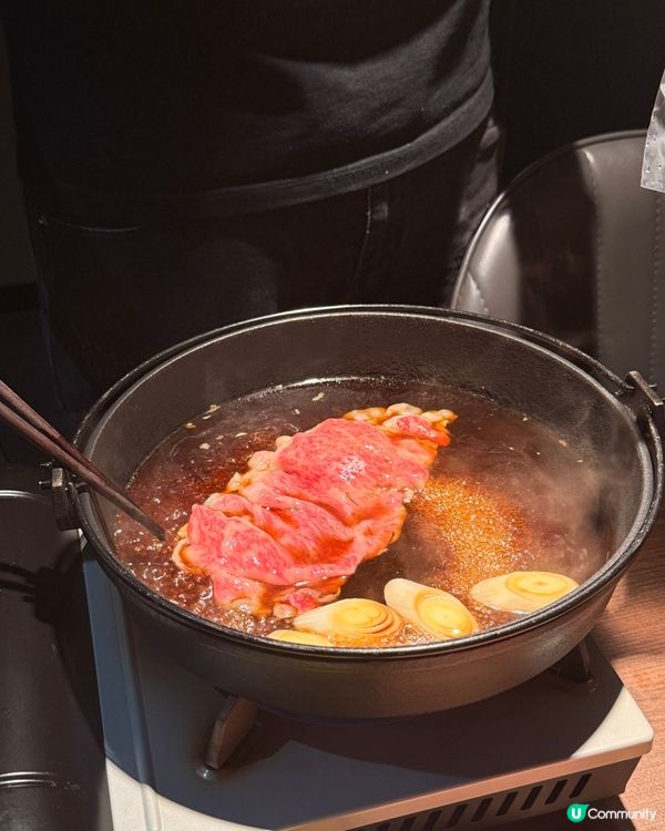 棉花糖壽喜燒🐮✨ | 和牛入口即溶😋