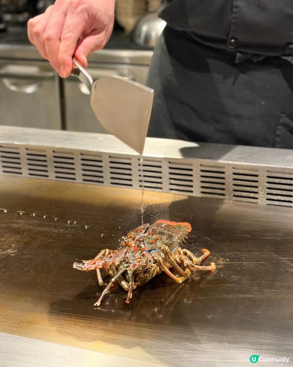 【銅鑼灣｜高質席前海鮮日式鐵板燒】