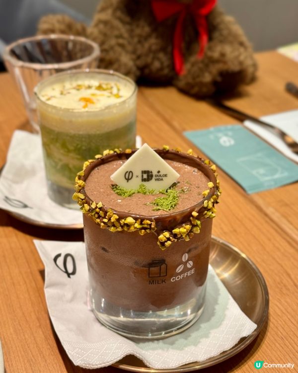 高質打卡咖啡店 最新聯乘DV杜拜朱古力甜品🍫‼️