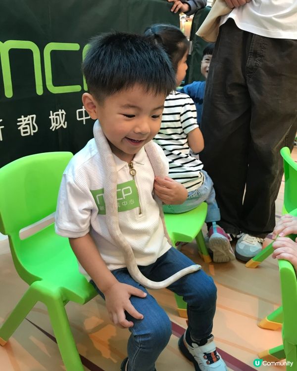 復活節玩 彈床➕親親小動物🐰🐍