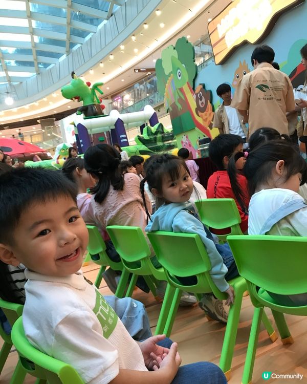 復活節玩 彈床➕親親小動物🐰🐍