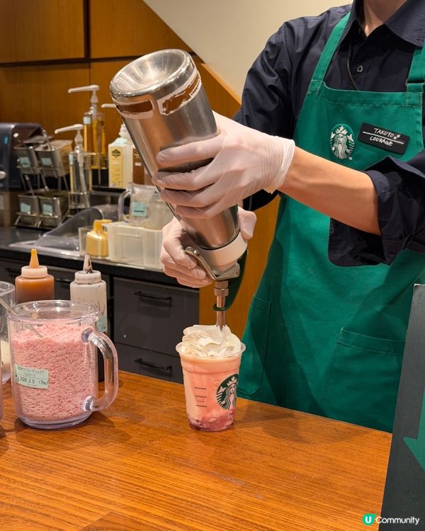 白桃櫻花冰！🌸🍑 🌟