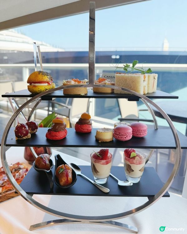 Chill住嘆海景high tea☕️
