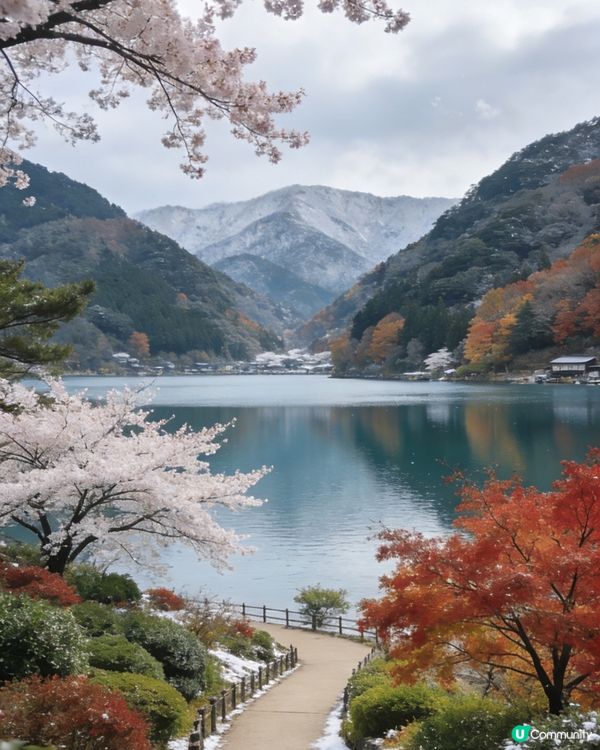 滋賀余吳湖🌊人少景絕💖