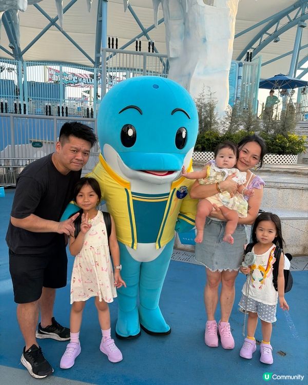 ⭐️同Sanrio角色一齊遊海洋公園