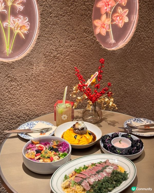 花廚啟德森林系Cafe

聖誕套餐🎄,$688好好味😋👍fe