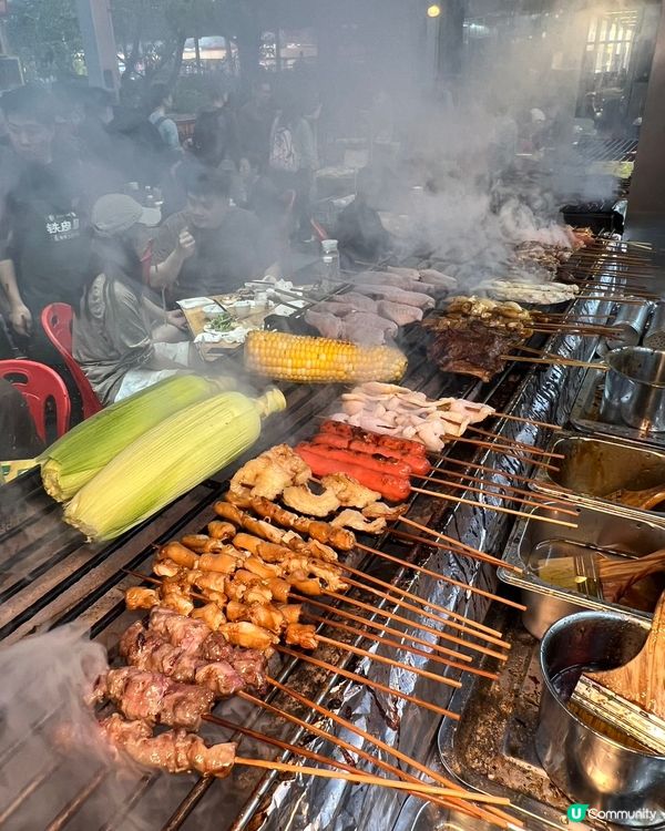 炭火燒烤老街魂 🤤🔥