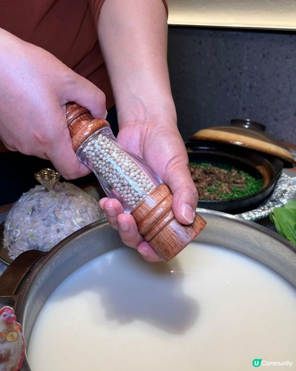 順德公豬肚雞暖胃驱湿🍲🌶️