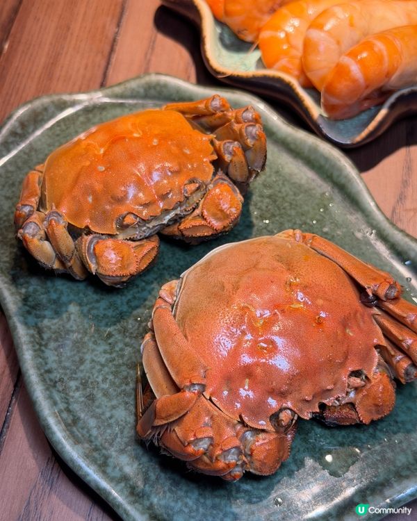 皇庭廣場必食「蟹黃撈麵」🦀  