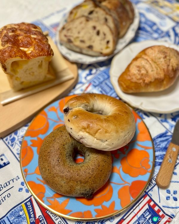 天后名物🥖每日新鮮手工麵包🍞大推貝果鹽可頌