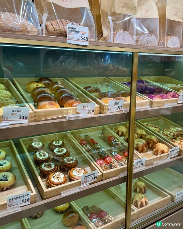 天后名物🥖每日新鮮手工麵包🍞大推貝果鹽可頌