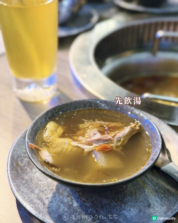 唐坊火鍋私房菜｜窗邊日落配唐老鴨湯