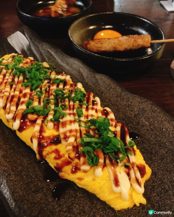 旺角申子居酒屋暴擊！長過手掌玉子燒+原條蟹腳粥🦀