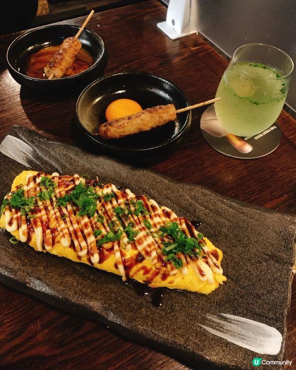 旺角申子居酒屋暴擊！長過手掌玉子燒+原條蟹腳粥🦀