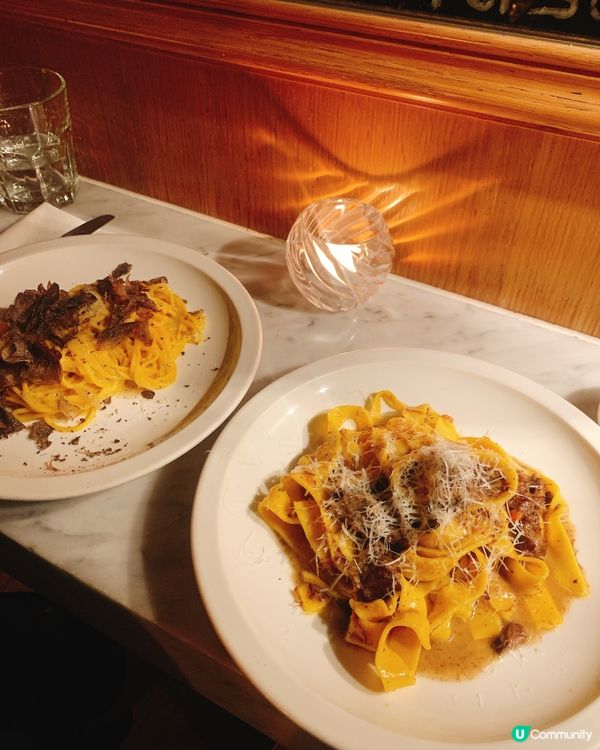 灣仔平價燭光晚餐✨手工意粉暴擊！貓耳朵+牛面頰寬麵雙殺🍝