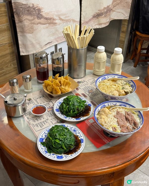 香港必食雲吞麵😋