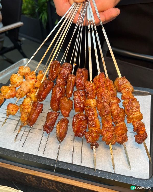 爐端魚炭香💯深圳串燒🤤