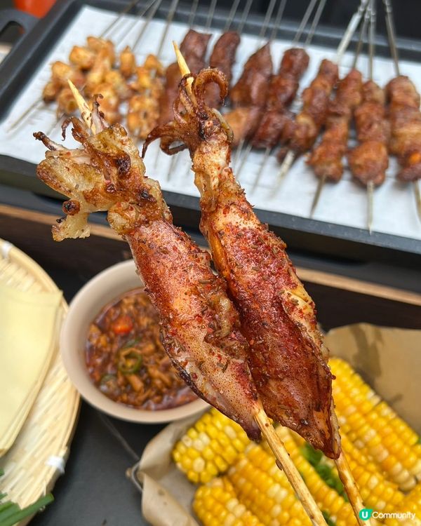 爐端魚炭香💯深圳串燒🤤