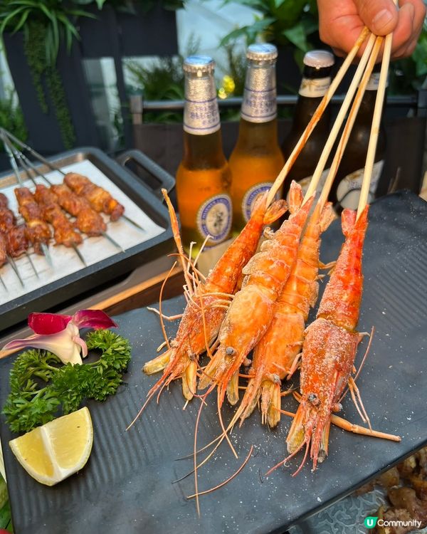 爐端魚炭香💯深圳串燒🤤