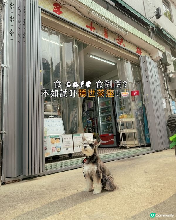西貢隱世茶座：帶埋狗狗食餐蛋麵 + 每日新鮮磨製黑芝麻糊！