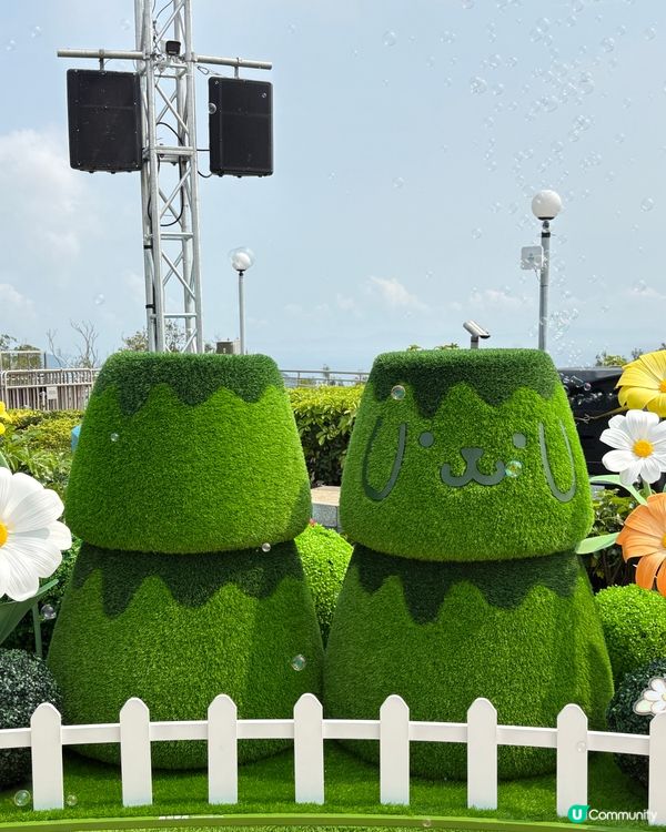 海洋公園-Sanrio「蔚藍海洋之旅」＋布甸狗30周年