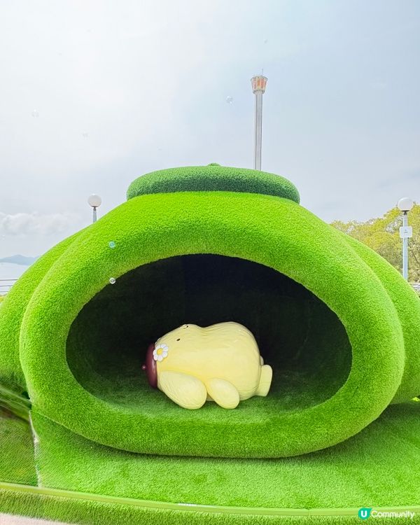 海洋公園-Sanrio「蔚藍海洋之旅」＋布甸狗30周年