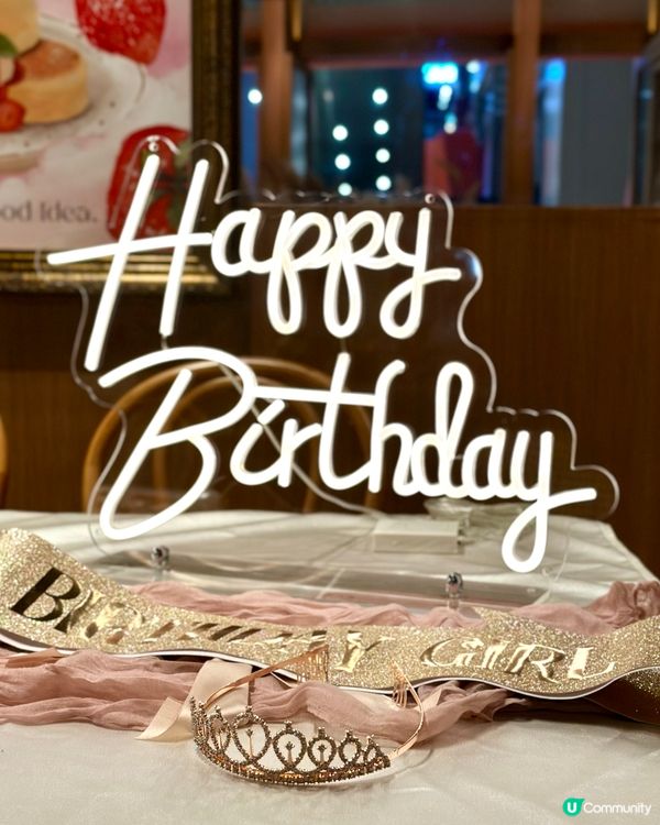 PHI Coffee & Pancake免費生日佈置服務！