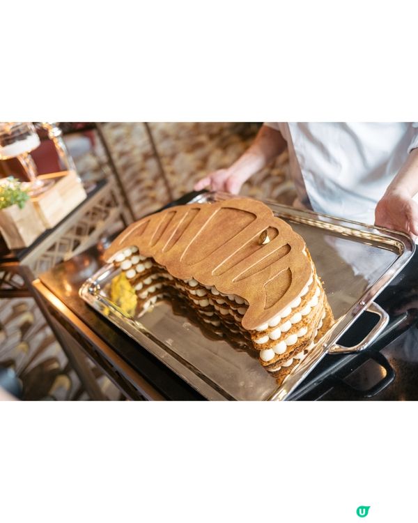Grand Hyatt新甜品chef 巨型牛角包千層酥超吸睛