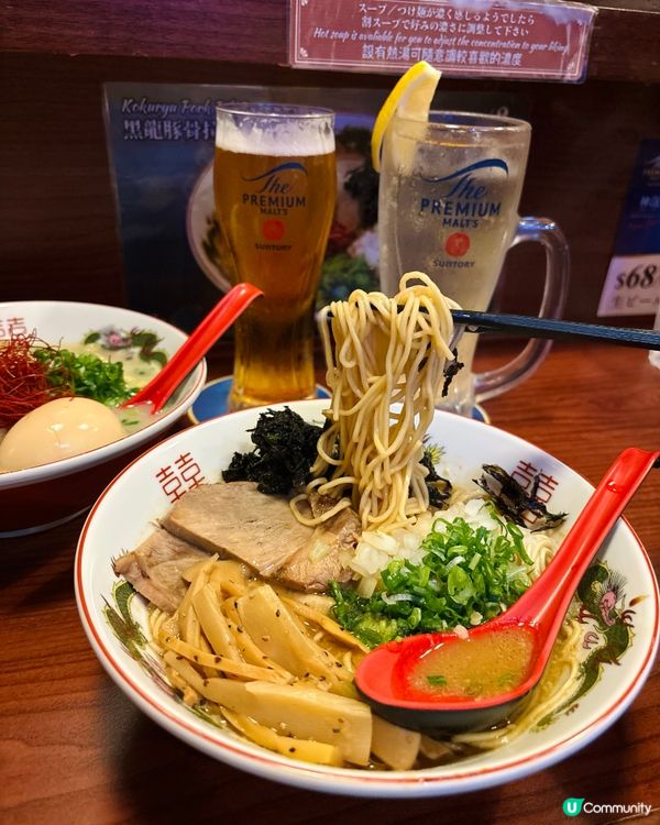 日本師傅主理🇯🇵超人氣『黑龍拉麵』❗️