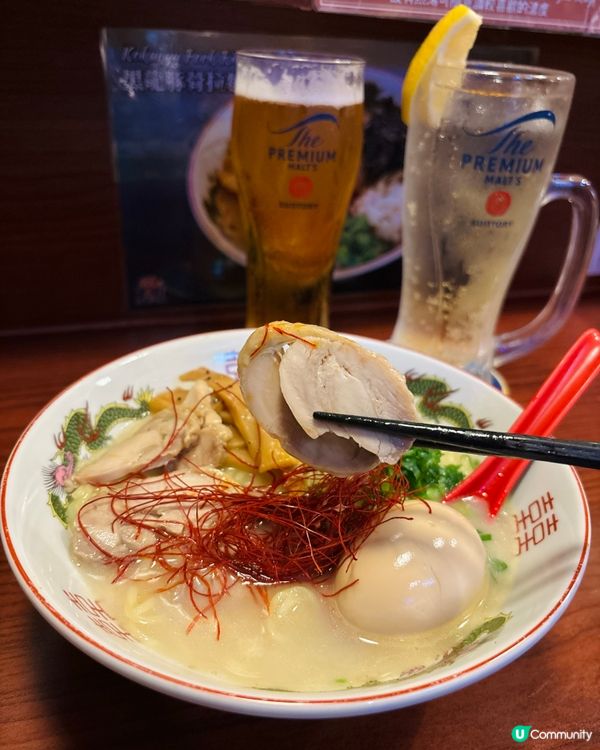 日本師傅主理🇯🇵超人氣『黑龍拉麵』❗️