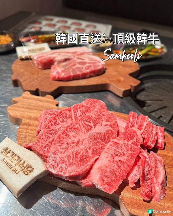 掛住韓國燒肉!? 韓國直送1++頂級韓牛🐮🇰🇷