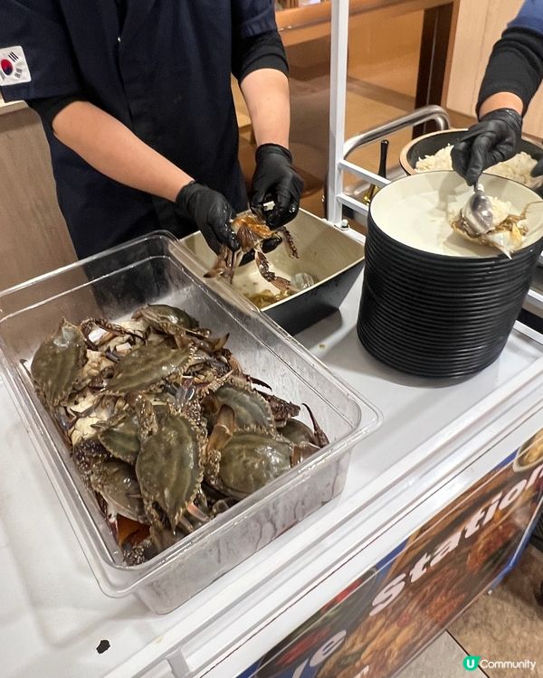 🦀尖沙咀韓式放題任食醬油蟹