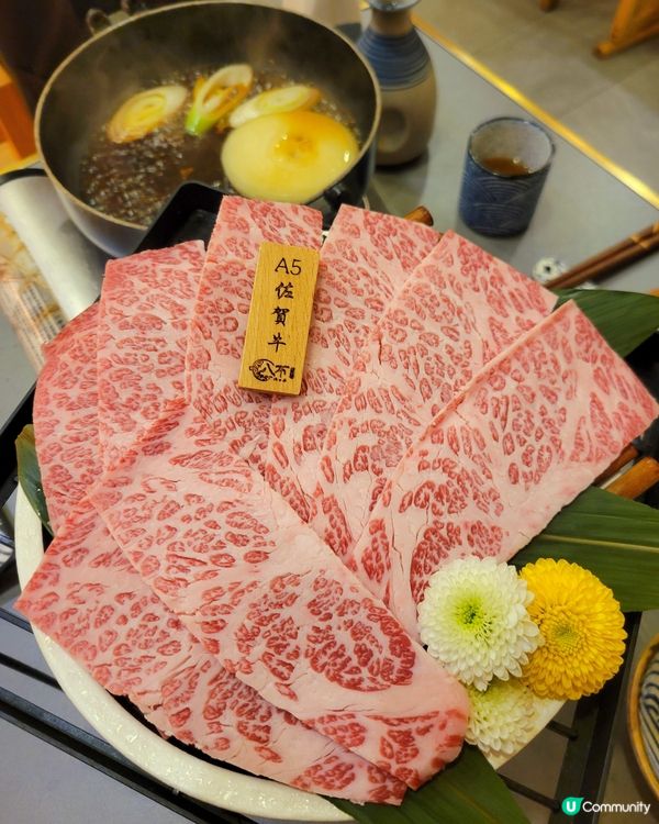 嘩！雪花肥牛壽喜燒😋抵食到喊