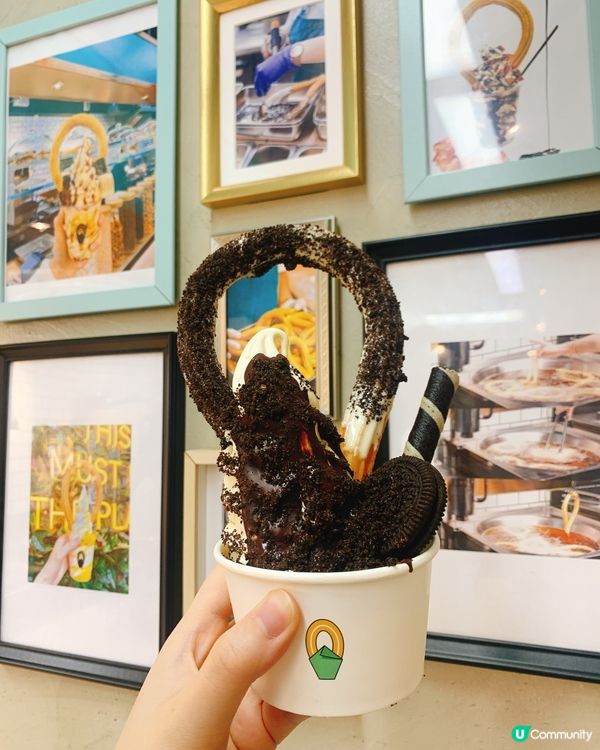 尖沙咀西班牙油條專門店🍦雪糕曲奇三重暴擊😍