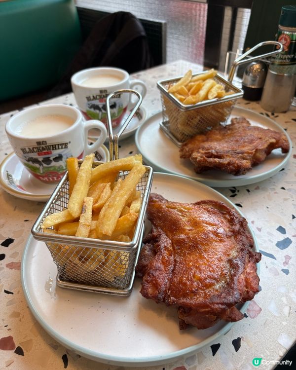 下午茶嘅驚喜！巨型生炸雞髀😋