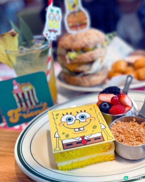 海棉寶寶卡通主題必食親子餐廳