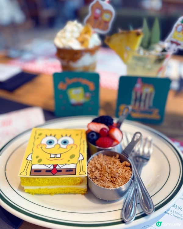 海棉寶寶卡通主題必食親子餐廳