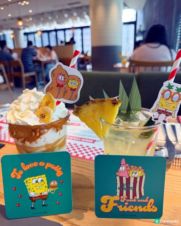 海棉寶寶卡通主題必食親子餐廳