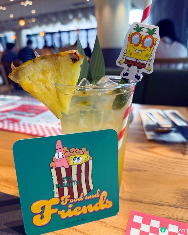 海棉寶寶卡通主題必食親子餐廳