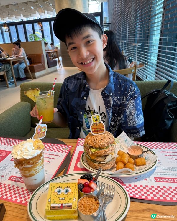 海棉寶寶卡通主題必食親子餐廳