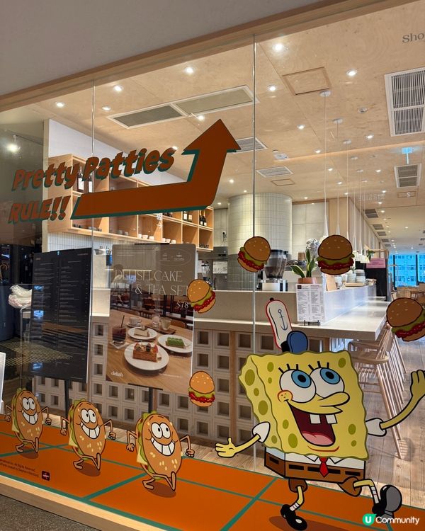 海棉寶寶卡通主題必食親子餐廳